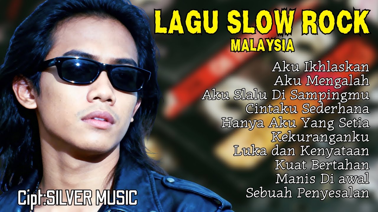 Slowrock Malaysia Full Album | Lagu Rindu Mendalam untuk Hati yang Kesepian 🌙