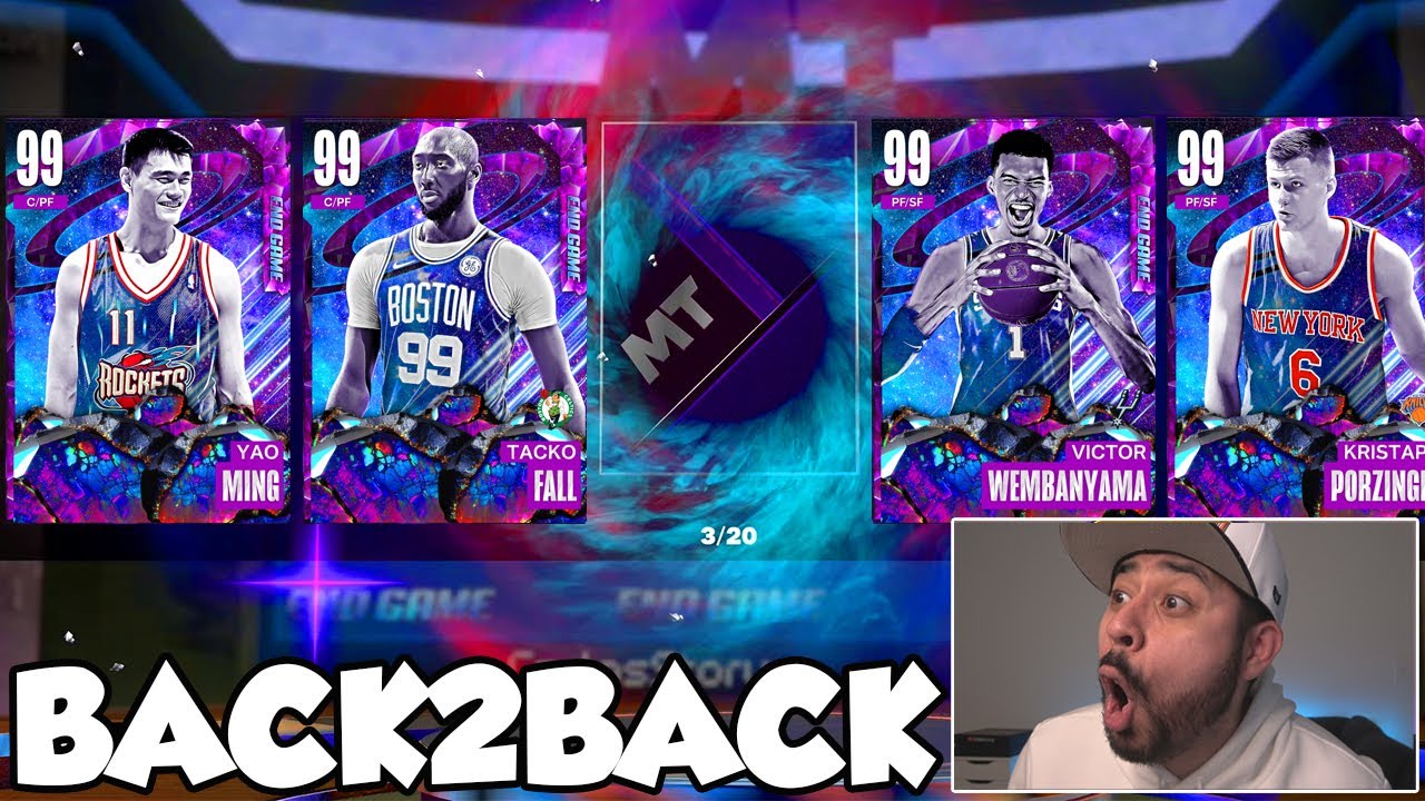 New Packs are BROKEN and I Pulled MULTIPLE ENDGAMES for Endgame Tacko Fall in NBA 2K23 MyTeam