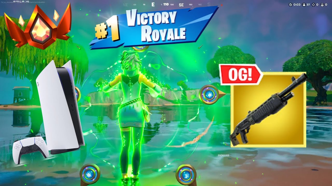 OG Fortnite Reload RANKED | High Elimination PS5 OG Gameplay (4K 120FPS)