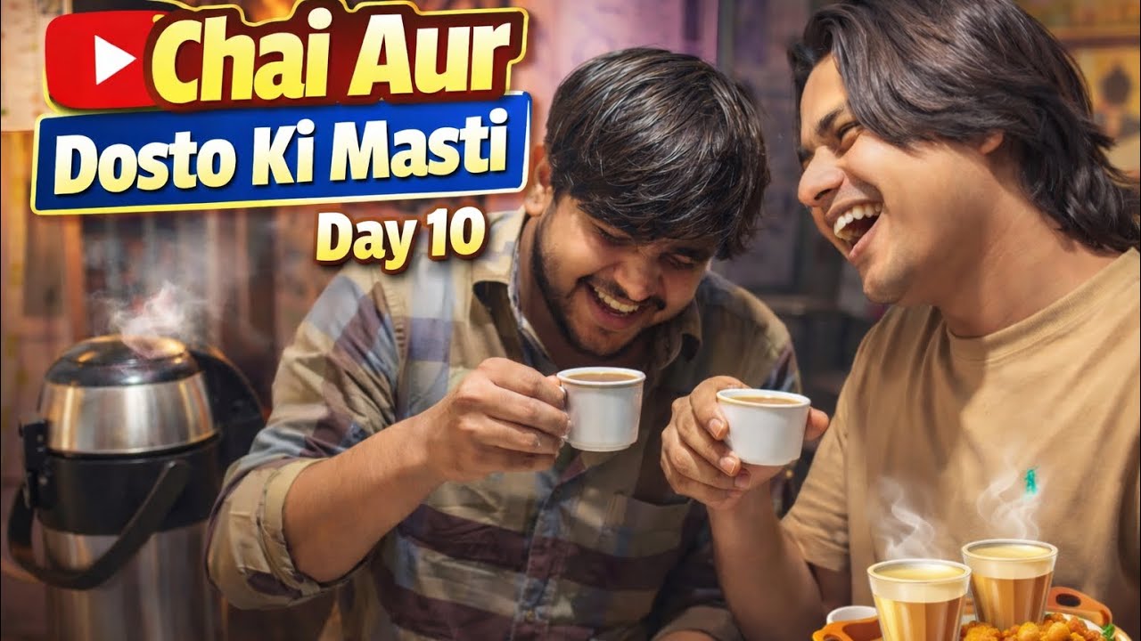 Chai Pe Charcha: Doston Ke Saath Full Masti! 😂☕️