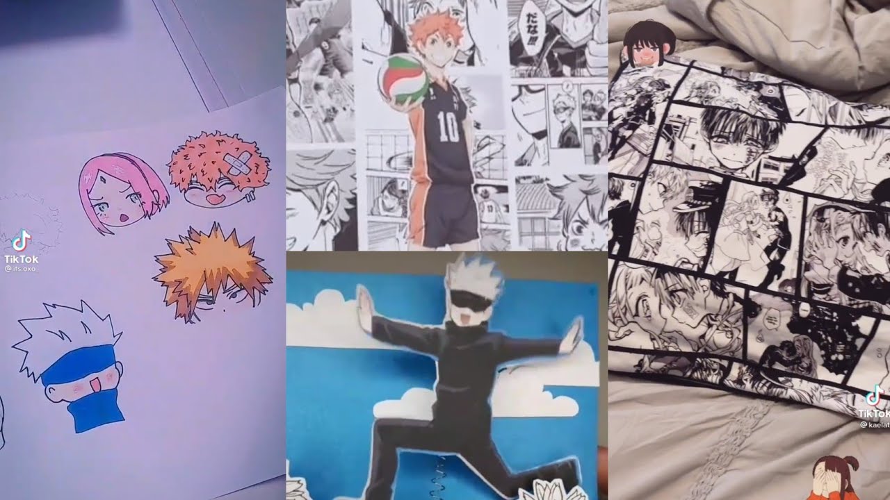 Anime · DIY · Tiktok 💮🌀 #2 #anime #diy #otaku #foryou #craft