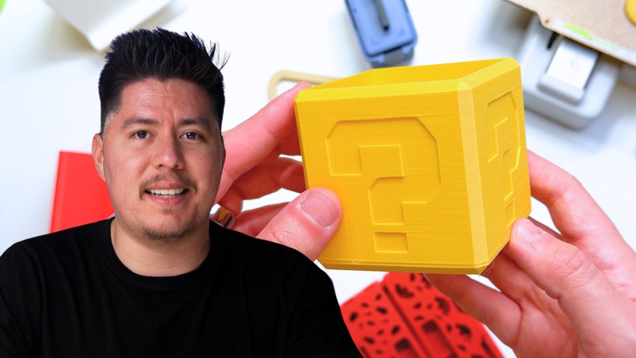 Learn Design for 3D Printing 14 Days — Day 3 (Mario Block) Beginner Friendly