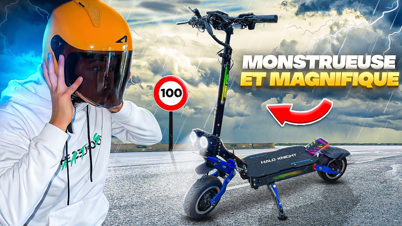 NOUVELLE HALO KNIGHT T108 PRO 2025 - LA MEILLEURE TROTTINETTE ÉLECTRIQUE À MOINS DE 1400€ !!
