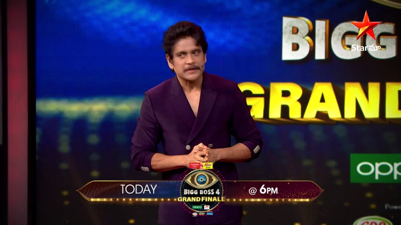 #BBTeluguGrandFinale Day!!! So many surprises and too much fun on #BiggBossTelugu4 from 6 PM today