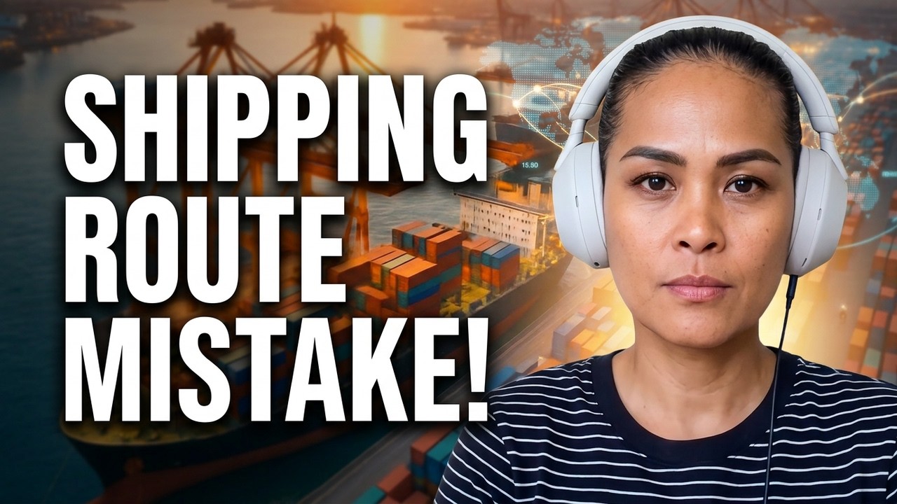 Your Shipping Routes Are Wrong | Here's What Actually Happens