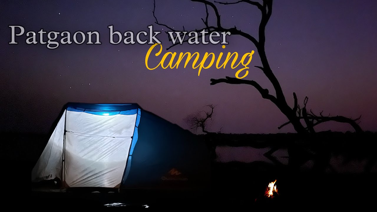 Patgaon back water camping 🏕️ and jungle safari..