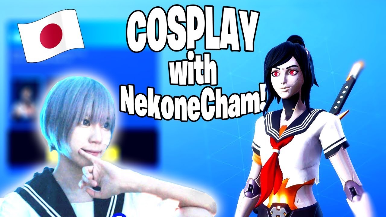 [Fortnite]Japanese Girl's Sailor Cosplay! w/ NekoneCham of 4RaiF
