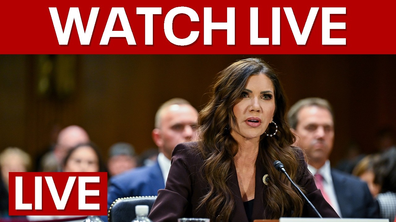 LIVE | Kristi Noem testifying before House on DHS oversight