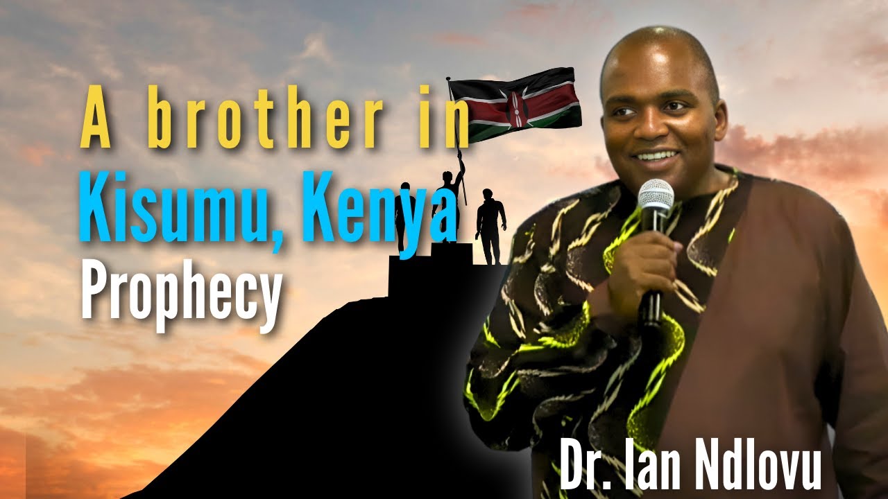 A brother in Kisumu, Kenya 🇰🇪🇰🇪 - prophecy | Dr. Ian Ndlovu #kisumucity #kenya
