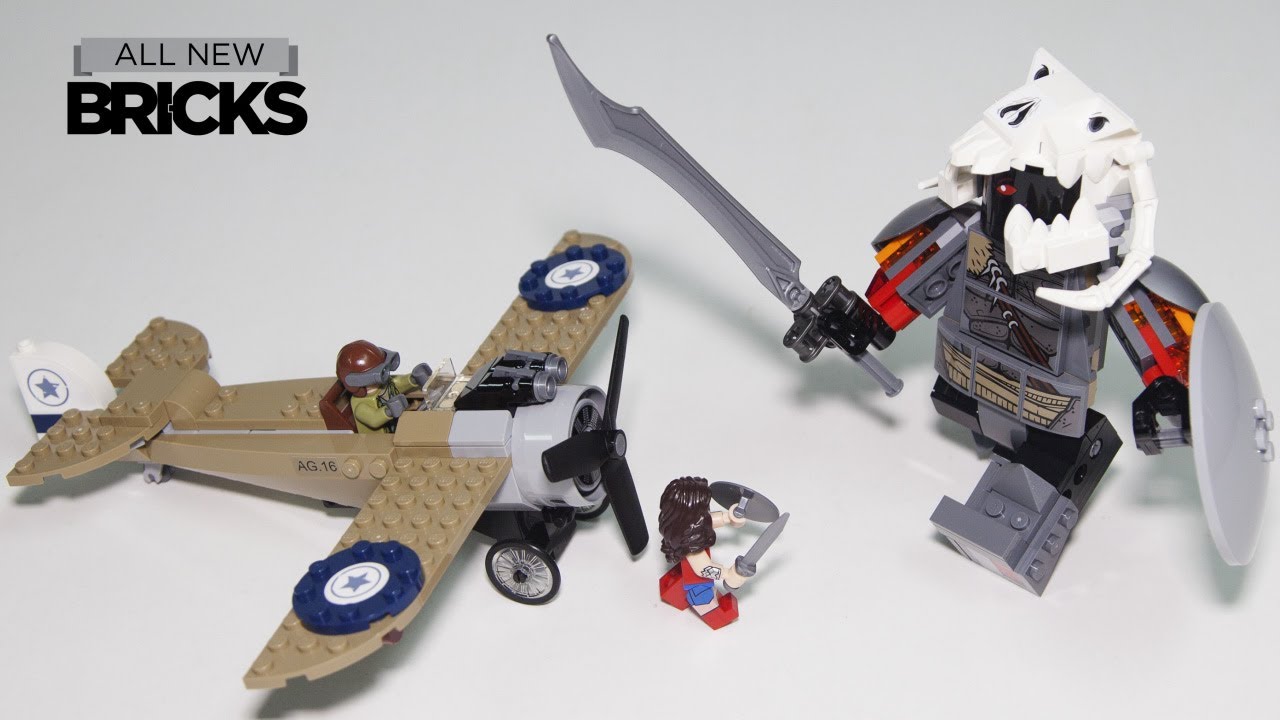 Lego DC Super Hero 76075 Wonder Woman Warrior Battle Speed Build