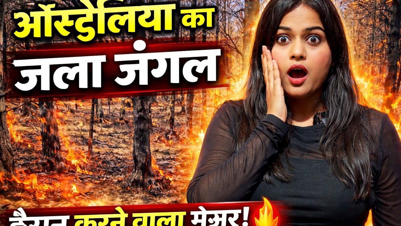 ऑस्ट्रेलिया के जंगल में लगी आग #australia #bushfires #viral #lifeinaustralia #highlights 