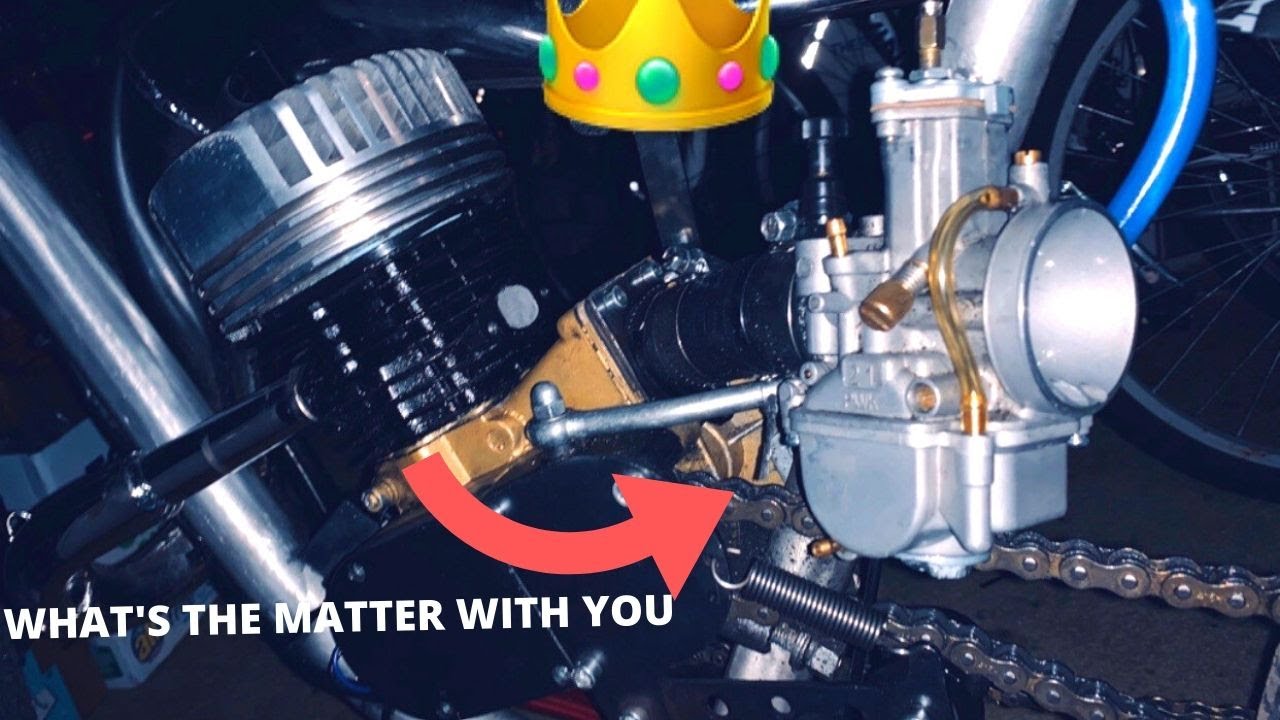 TRYING TO FIX MY OVER REVVING MOTORIZED BIKE - OKO PWK Carburetor 21- 30mm REBUILD |MOTORIZED BIKE