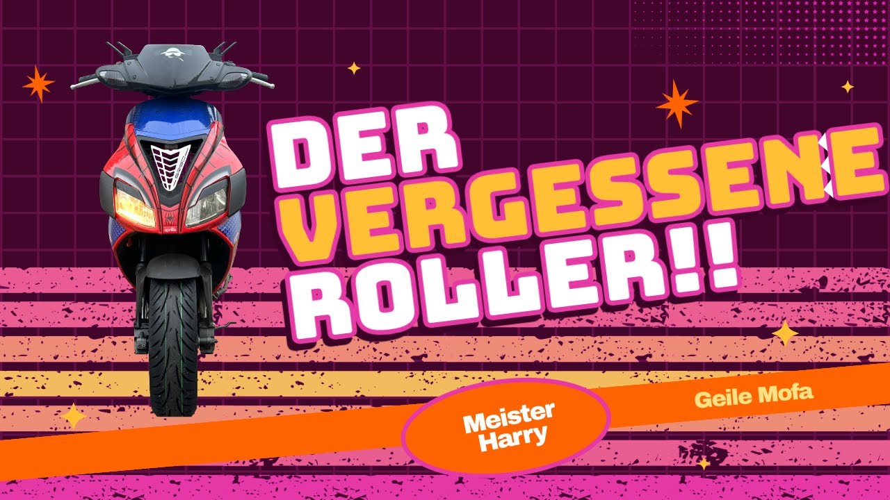 Der vergessene Roller!!! Wir reaktivieren ihn !! | Aprilia Sr 50 R @Meister Harry