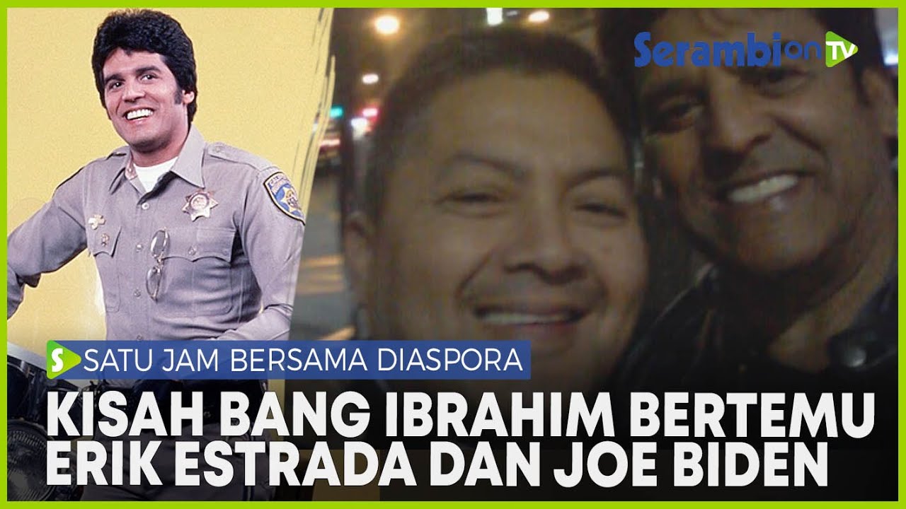Kisah Putra Aceh di Amerika Ibrahim Berdan Bertemu Bintang Film Chips Erik Estrada Hingga Joe Biden