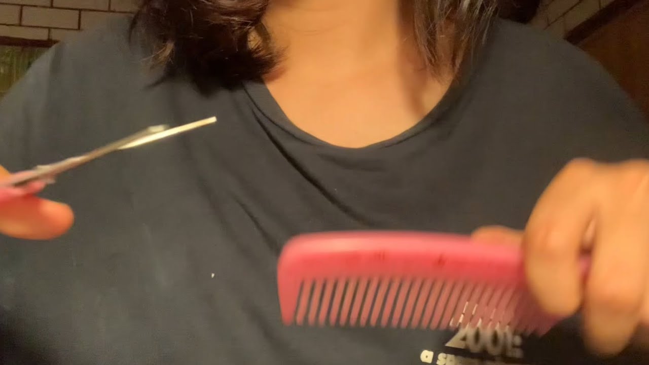 ASMR Haircut in 1 minute