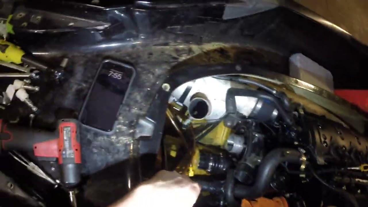 2011 Seadoo RXT AS X 260. Engine Removal. Part 4