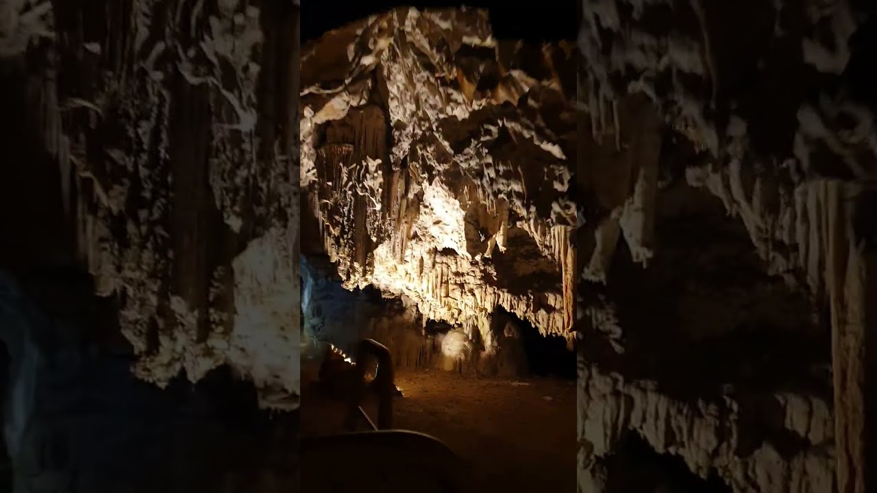 Underground Train at Postojna Cava #höhle #gua #goa #cave #nature #slovenia #traveling