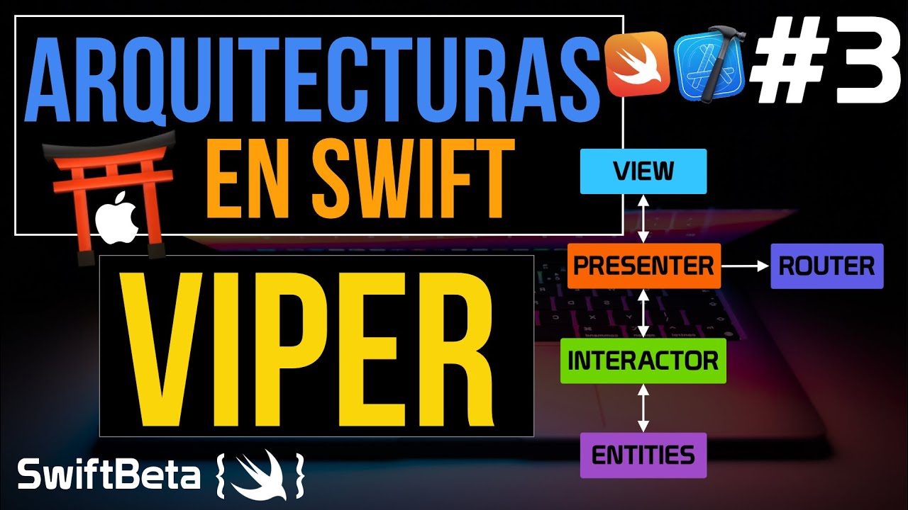 ⛩️ Arquitectura VIPER en SWIFT (Aprende a usar View, Interactor, Presenter, Entity y Router desde 0)