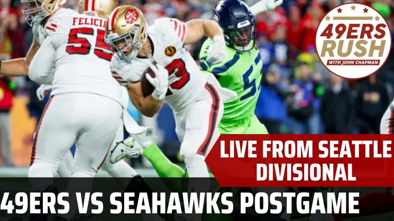 49ers vs Seahawks Live Postgame Divisional Round