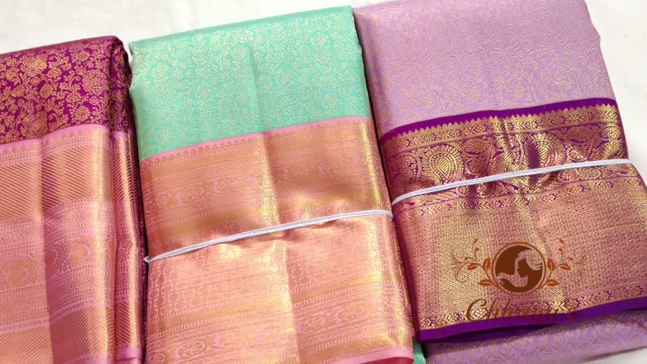 Pure Kanchipuram silk saree  #handloom #silksaree #music #kanchipuramsaree