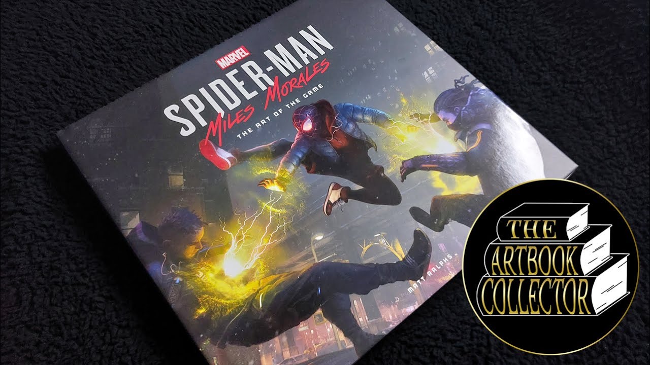 Marvel's Spider-Man: Miles Morales The Art of the Game - Book Flip Through