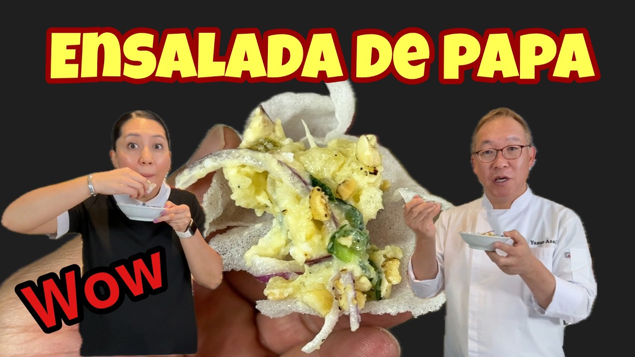 Tan fácil !?【Ensalada de papa】con Cacahuate Nishikawa. Wow que Rico !! / Cocina Japonesa
