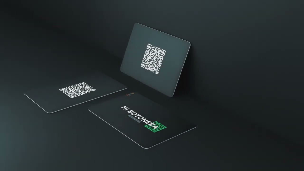 TARJETA CON BOTONERA DIGITAL