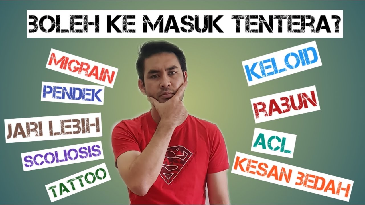 Penyakit Yang Tak Boleh Masuk Tentera