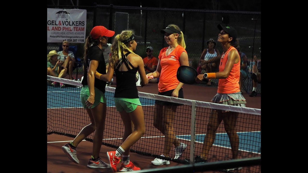 ProPickleball 2019 Florida Grand Slam WDOpen Gold Simone Jardim/ Carr v. L Waters/ Anna Leigh Waters