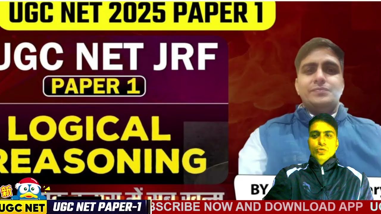 UGC NET JRF 2026 | UNIT -6 | LOGICAL REASONING |  Westran  Logic (Argument Syllogism)