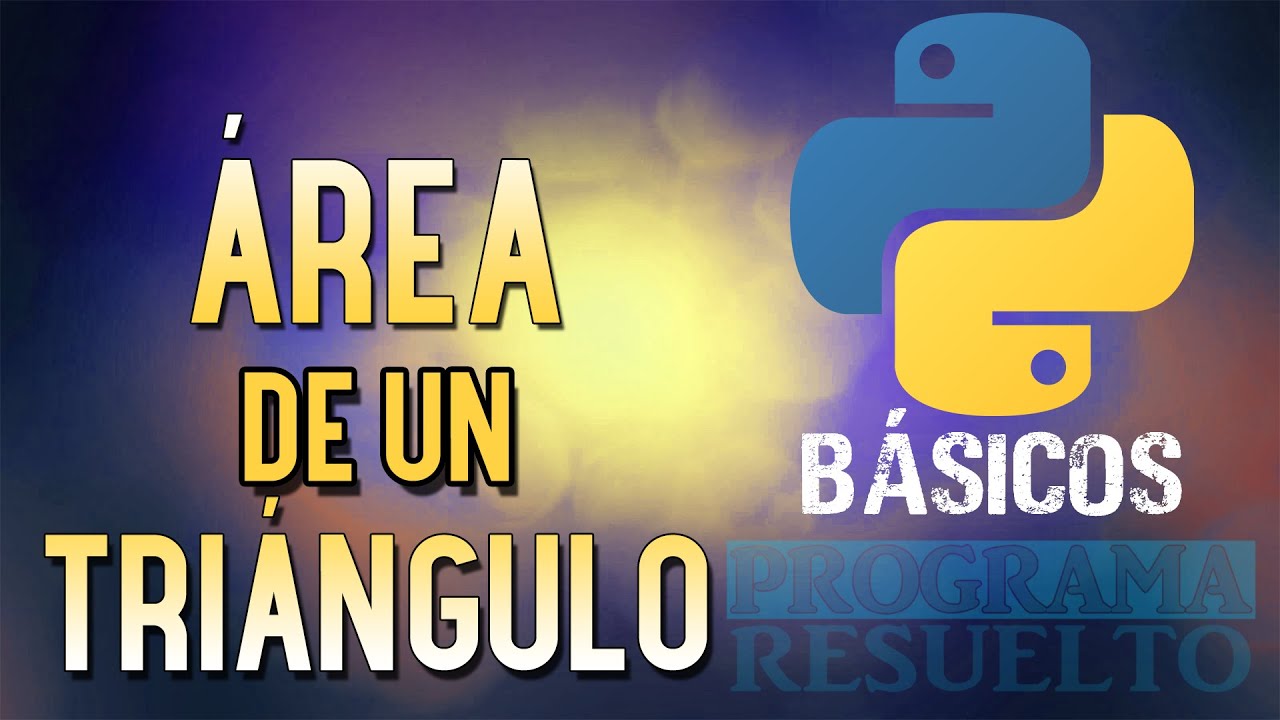 #10 [Python] - Área de un triángulo dadas sus coordenadas (1/2)