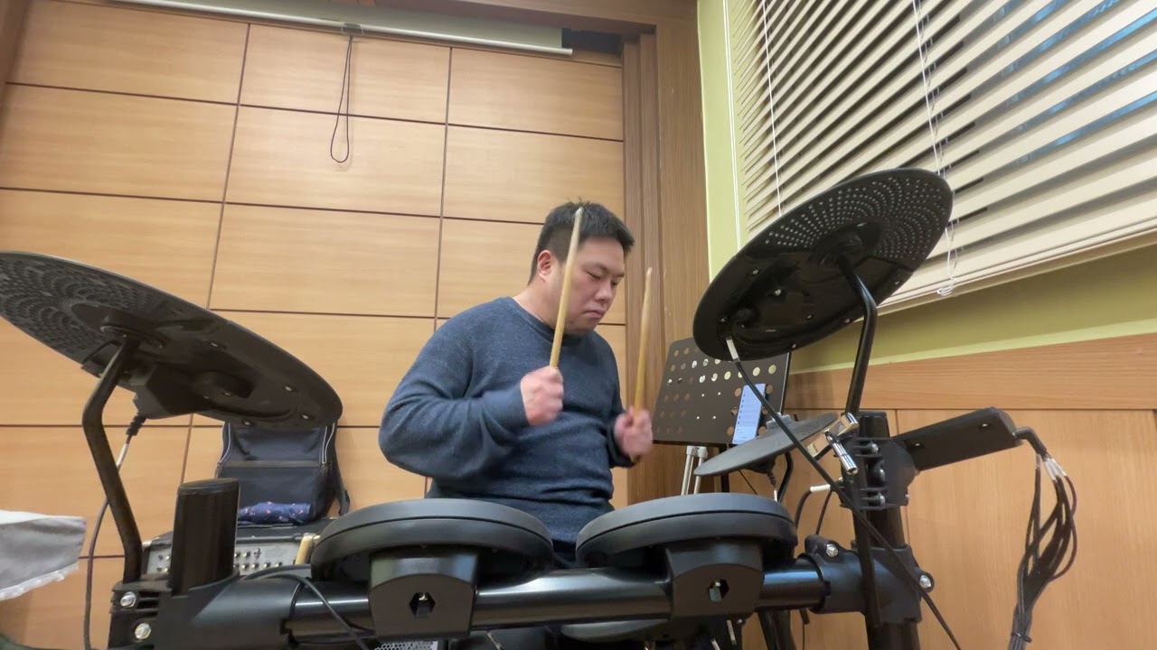 사랑합니다 드럼으로 