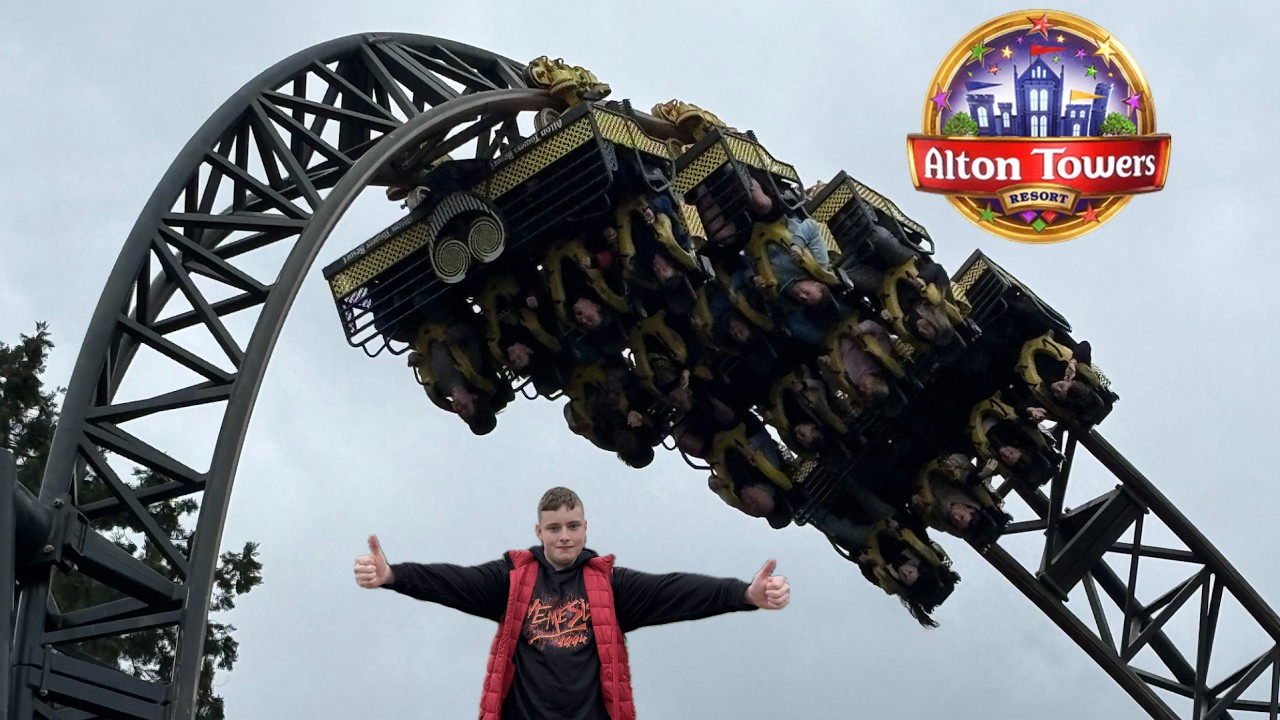 Alton towers vlog 9 April 2026