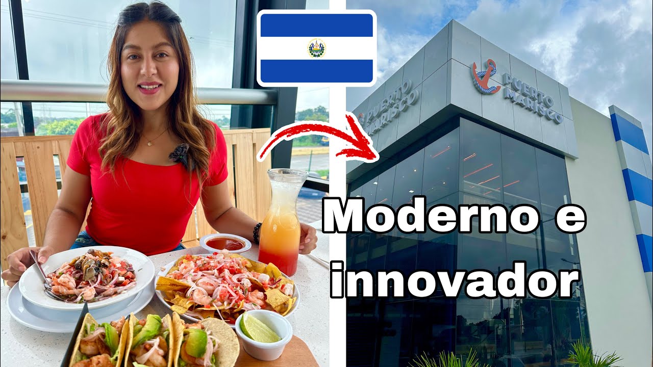 Así es el RESTAURANTE MÁS NUEVO de SONSONATE 🇸🇻 PUERTO MARISCO | 4K | Celinaz El Salvador