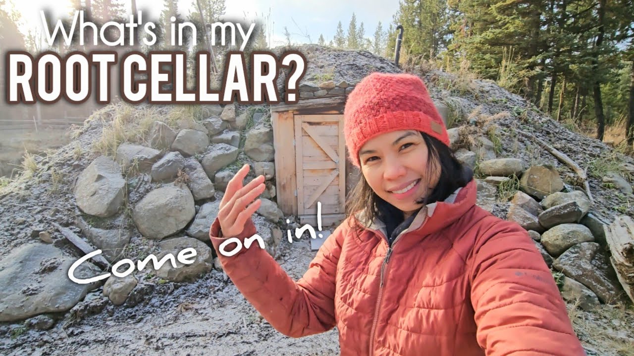 OFF GRID Food Storage | HOW I preserved my HARVEST | Simple Living in the Woods