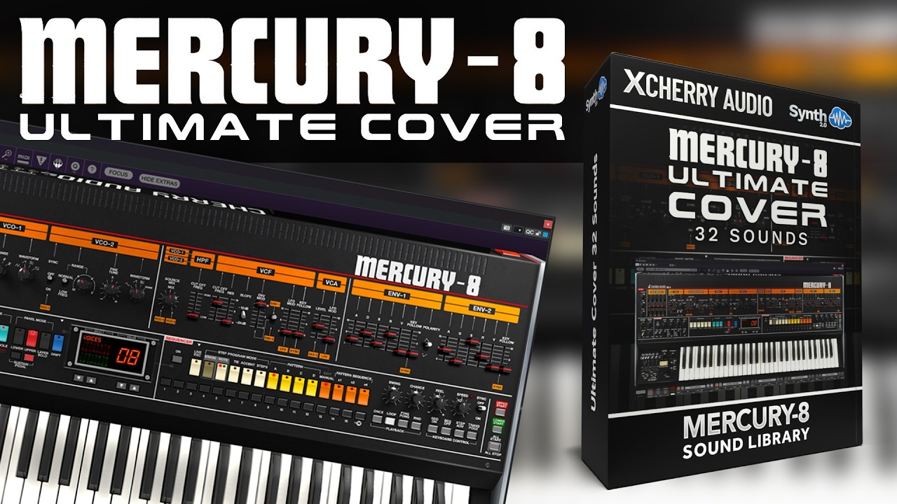 CHERRY AUDIO MERCURY 8 ♫ 32 Cover Sounds ► ULTIMATE COVER