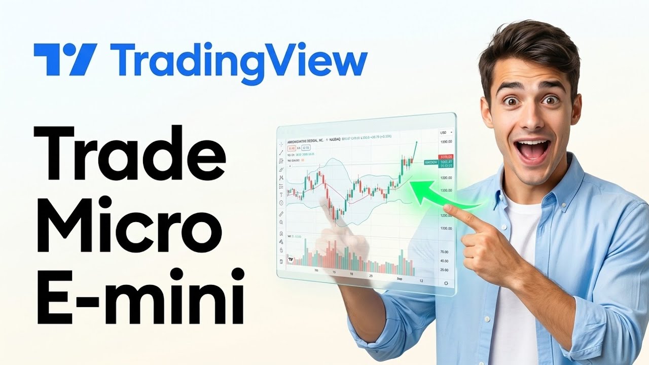 How To Trade Micro E-mini Futures On Tradingview (Easiest Way) (2026 Guide)