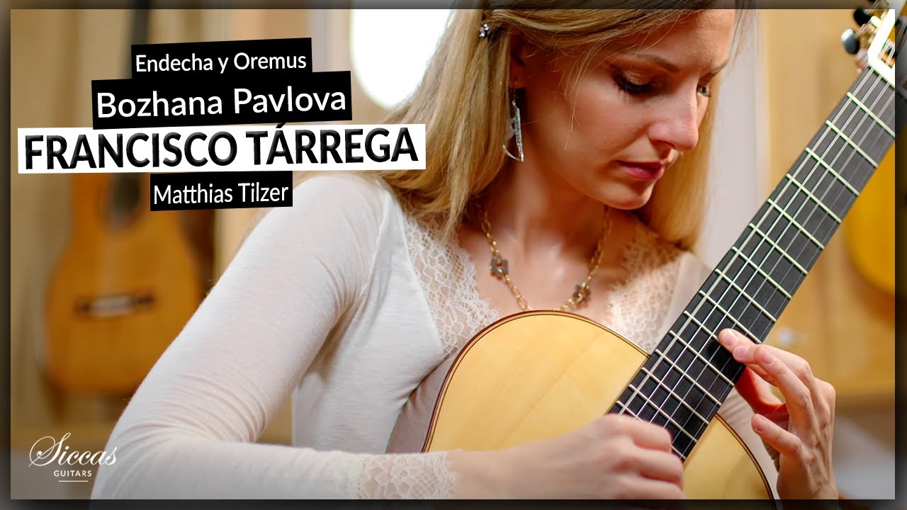 Bozhana Pavlova plays Endecha y Oremus by F. Tarrega on a 2022 Matthias Tilzer Classical Guitar