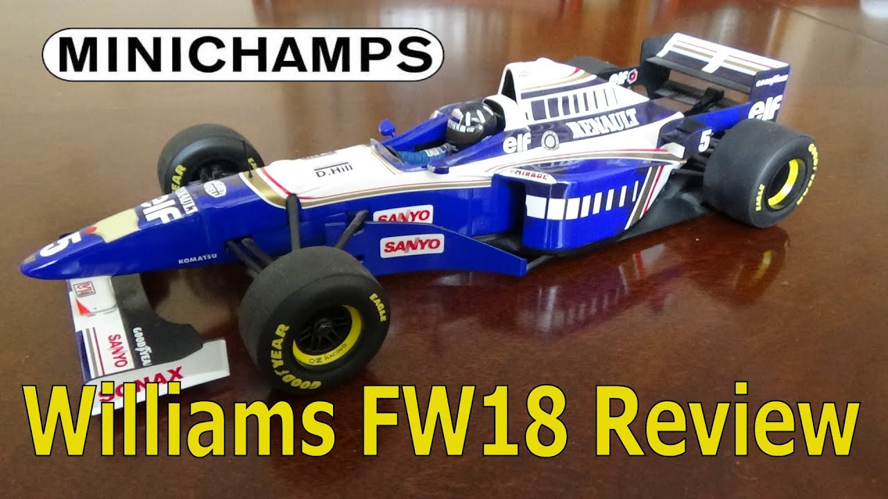 Minichamps Review,  Williams FW18 1/18 (1996)