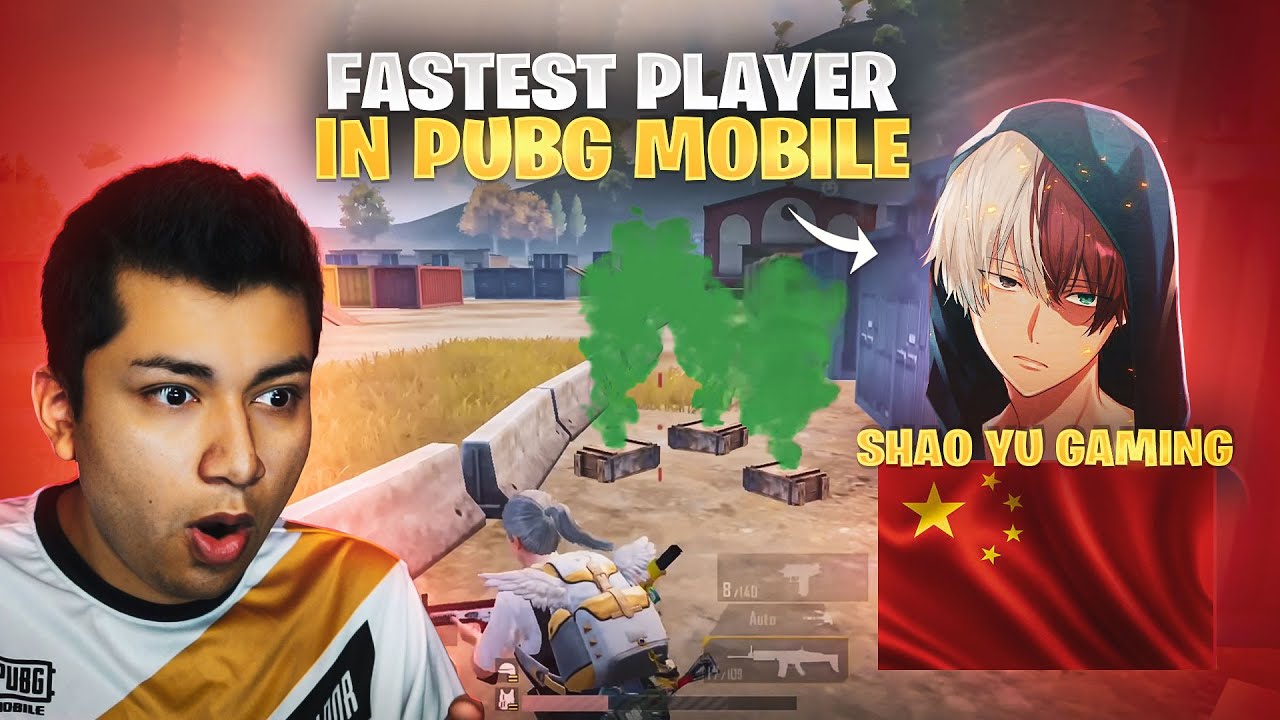 ROLEX РЕАКЦИЯ НА САМОГО БЫСТРОГО ИГРОКА В PUBG MOBILE (SHAO YU GAMING) ЭПИЗОД 2