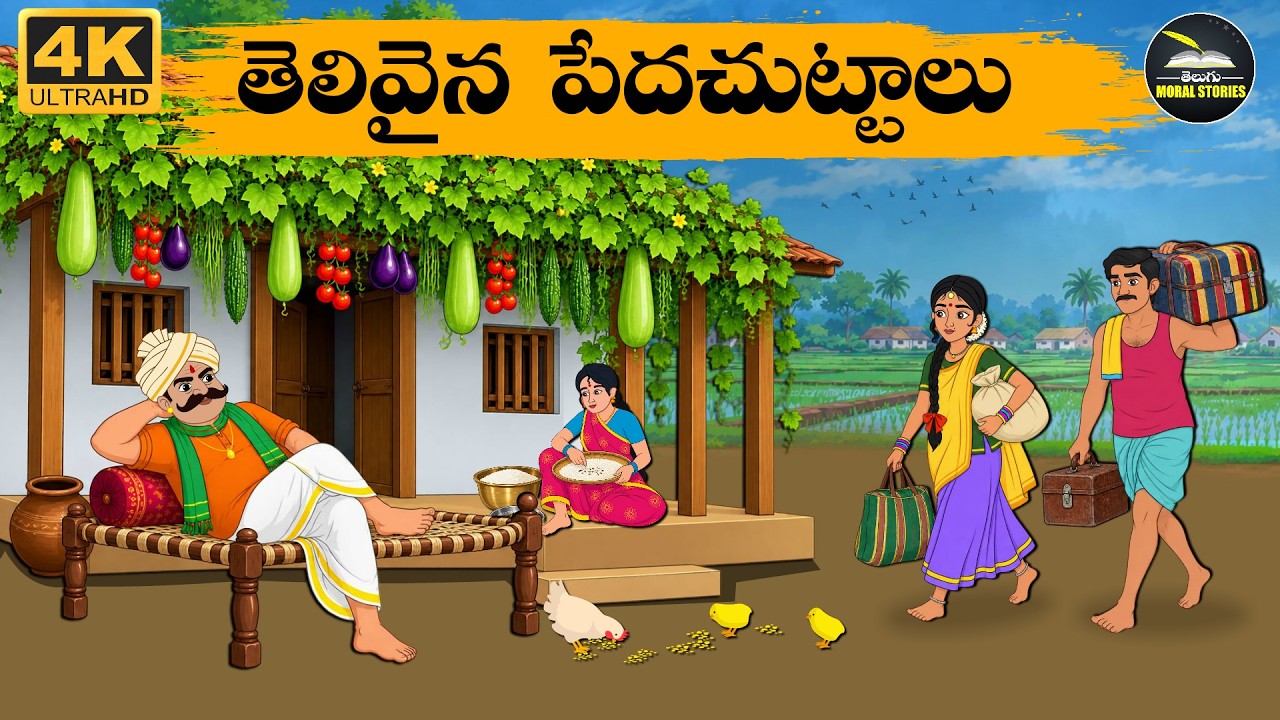 Telugu Stories -  తెలివైన పేదచుట్టాలు - moral stories in telugu - Neethi Kathalu - Moral Stories