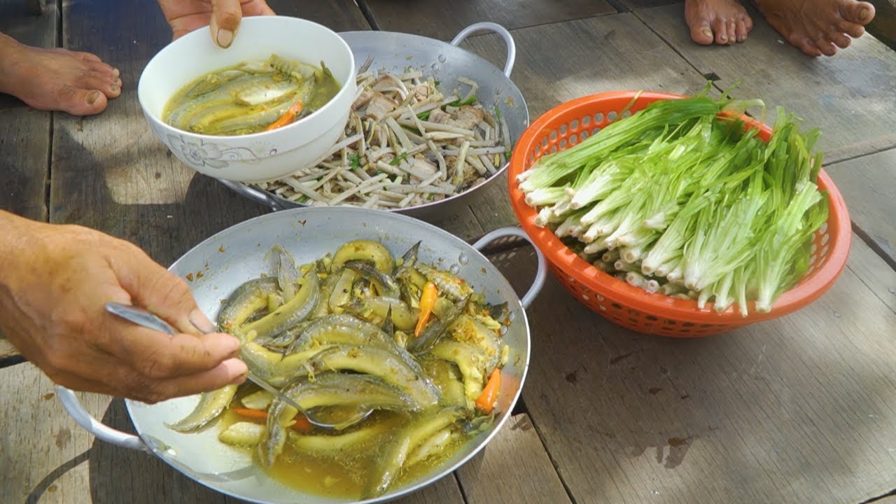 Hẹ Nước Mà Chấm Cá Kho, Ai Đi Mộc Hoá Ăn Cho Đã Thèm | Nét Quê #475
