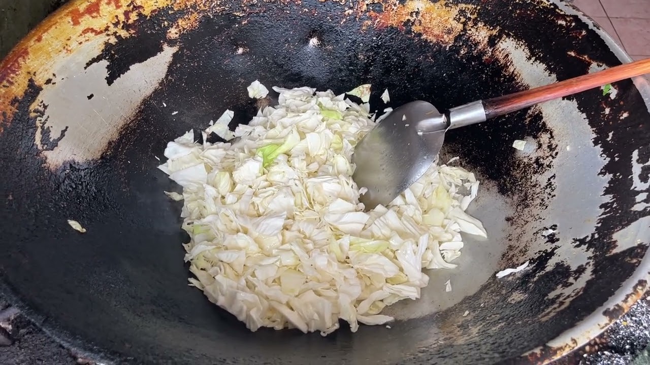 古早味蒜炒高麗菜｜無人聲料理 台式家常快炒｜Silent Cooking Garlic Stir-Fried Cabbage ASMR｜Repollo salteado con ajo ASMR