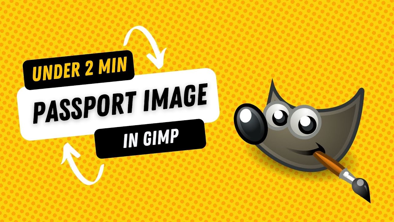 Как сделать фотографию паспортного размера в GIMP