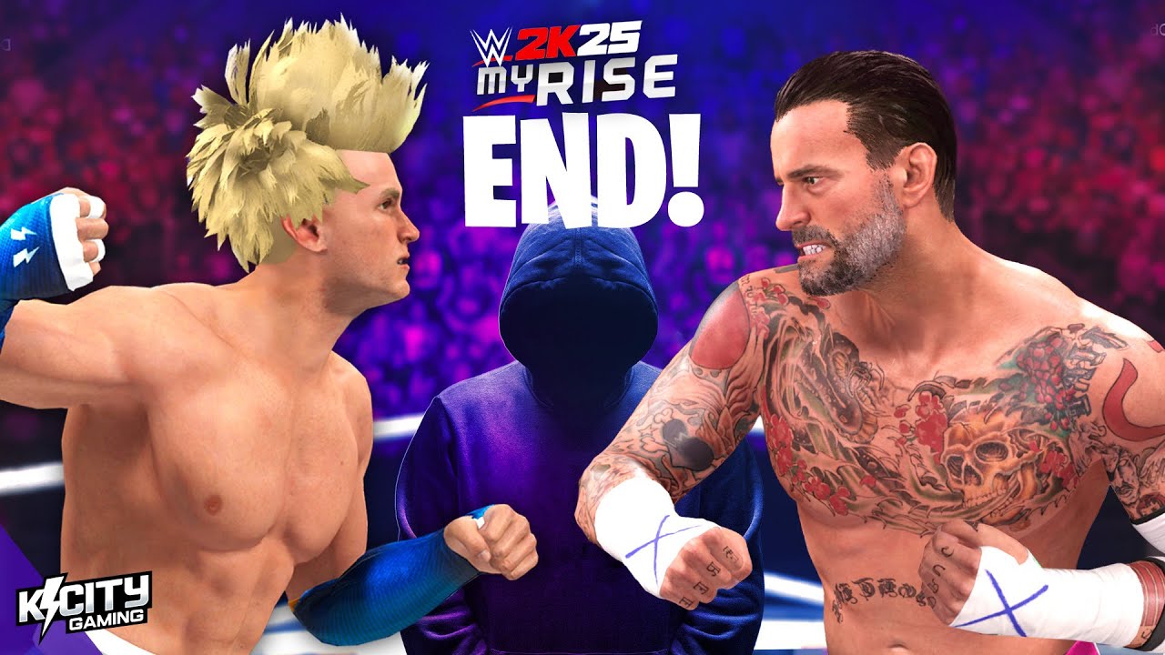 КОНЕЦ?! ПОЕДИНОК Литтл Флэша и CM Панка (ФИНАЛ WWE 2k25 My Rise)