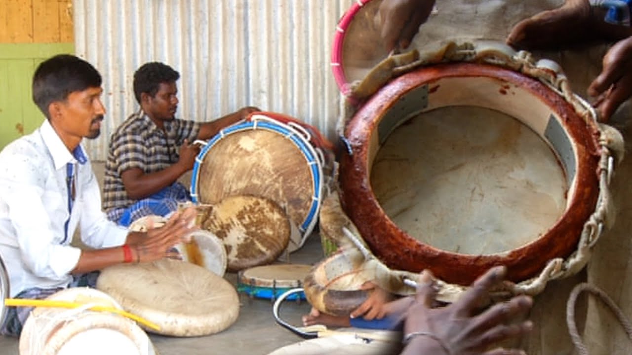 'பறை' எப்படி உருவாகிறது ? | How Parai is made ? | Tharai Tapattai