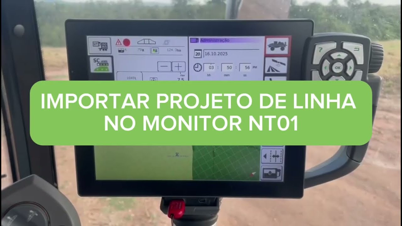 #DICA VSL: Como importar projeto de linha no monitor NT01 