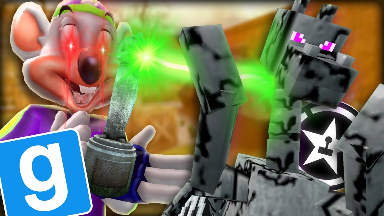 Let's Play Gmod TTT: New Weapon Turns Us to Stone