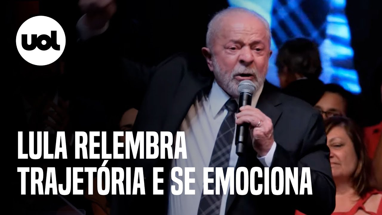 Lula chora em festa do PT e fala que voltou para governar de seu jeito