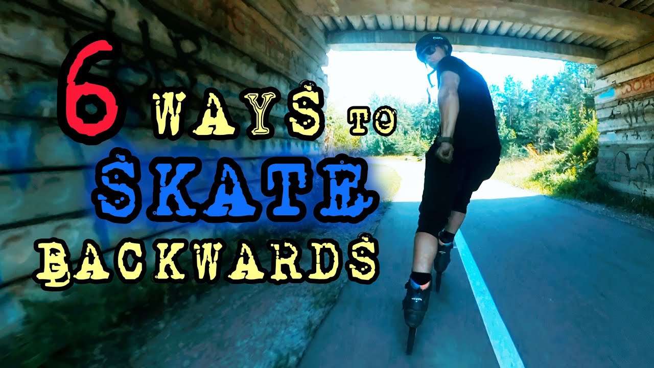 How to learn skating backwards FAST || Easy to Hard
